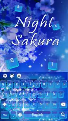 Play Night Sakura Keyboard