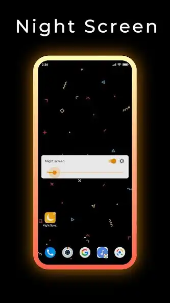 Play Night screen: blue eye filter as an online game Night screen: blue eye filter with UptoPlay