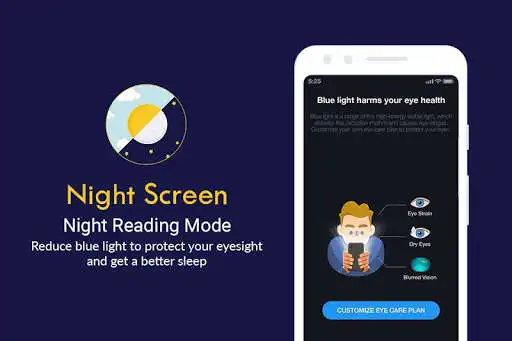 Play Night screen Mode - Bluelight Filter  and enjoy Night screen Mode - Bluelight Filter with UptoPlay