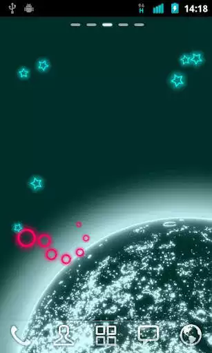 Play Night Sky Bot Live Wallpaper
