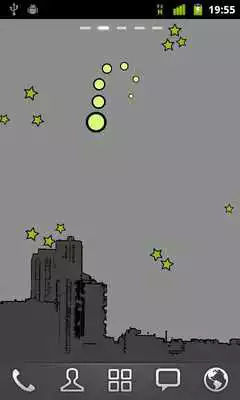 Play Night Sky Bot Live Wallpaper