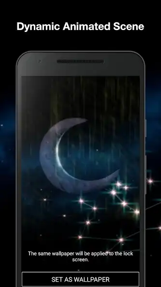 Play Night Sky Live Wallpaper Pro as an online game Night Sky Live Wallpaper Pro with UptoPlay