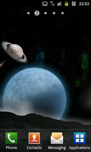 Play Night Sky Planets Wallpaper  and enjoy Night Sky Planets Wallpaper with UptoPlay