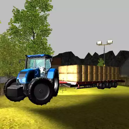 Free play online Night Tractor 3D: Hay Transport APK