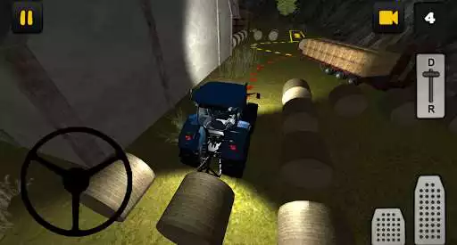 Play Night Tractor 3D: Hay Transport Play Night Tractor 3D: Hay Transport