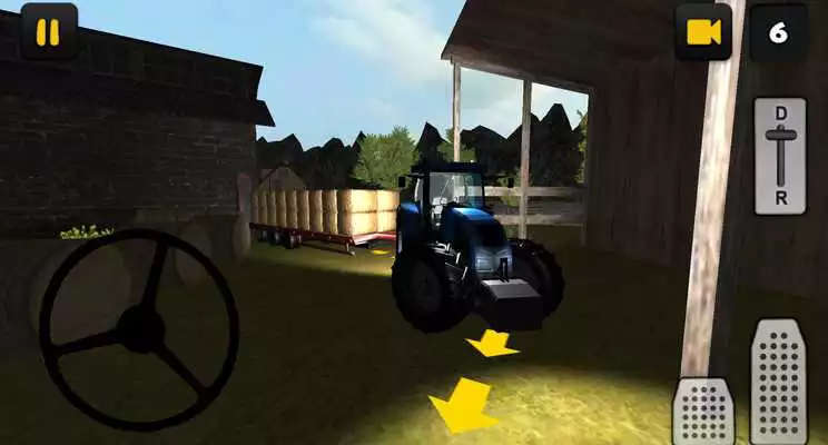 Play Night Tractor 3D: Hay Transport Play Night Tractor 3D: Hay Transport