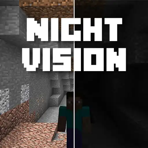 Play Night vision mod for Minecraft APK