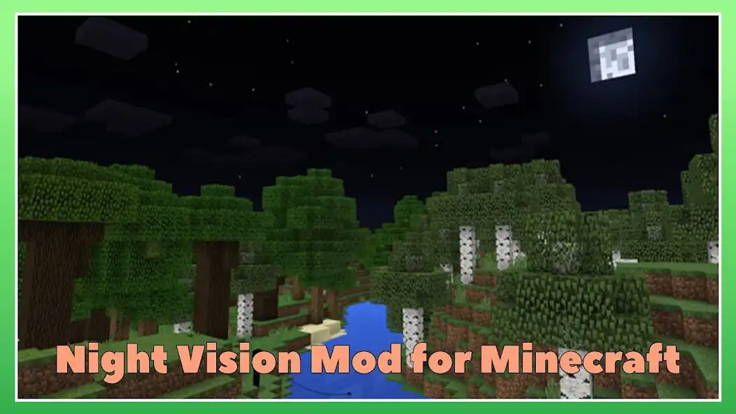 Play Night Vision Mod  Minecraft as an online game Night Vision Mod  Minecraft with UptoPlay