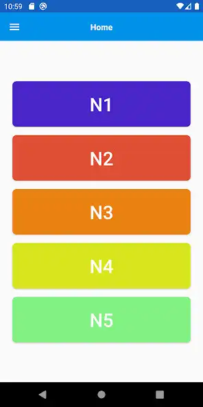Play Nihongo JLPT EXERCISES as an online game Nihongo JLPT EXERCISES with UptoPlay
