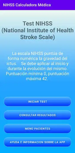 Play NIHSS Escala Stroke  and enjoy NIHSS Escala Stroke with UptoPlay