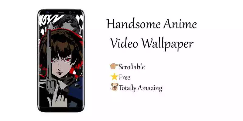 Play Niijima Queen Makoto Live Wallpaper
