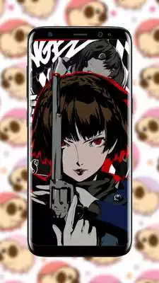 Play Niijima Queen Makoto Live Wallpaper