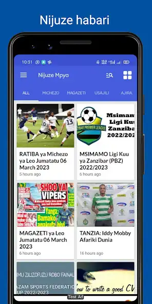 Play Nijuze Habari  and enjoy Nijuze Habari with UptoPlay