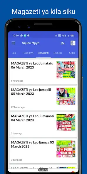 Play Nijuze Habari as an online game Nijuze Habari with UptoPlay