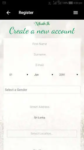 Play Nikah.lk - Matrimony Portal for Sri Lankan Muslims as an online game Nikah.lk - Matrimony Portal for Sri Lankan Muslims with UptoPlay