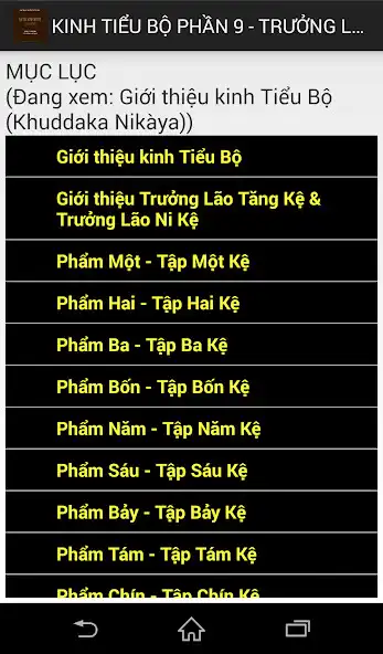 Play Nikaya - Tiểu Bộ 9 - TL Ni Kệ  and enjoy Nikaya - Tiểu Bộ 9 - TL Ni Kệ with UptoPlay