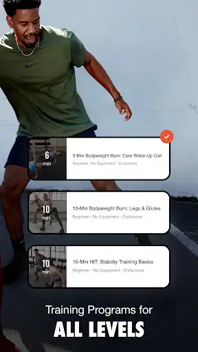 Play Nike Training Club: Fitness as an online game Nike Training Club: Fitness with UptoPlay