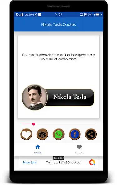 Play Nikola Tesla Quotes  and enjoy Nikola Tesla Quotes with UptoPlay