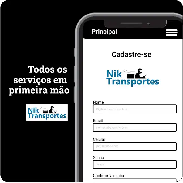 Play Nik Transportes - Cliente as an online game Nik Transportes - Cliente with UptoPlay