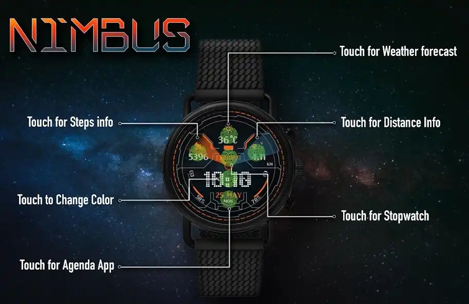 Play Nimbus Watch Face as an online game Nimbus Watch Face with UptoPlay