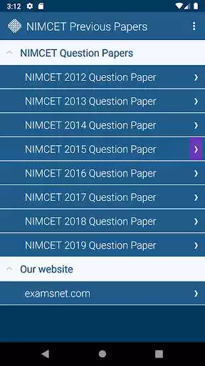 Play NIMCET Exam Previous Papers  and enjoy NIMCET Exam Previous Papers with UptoPlay