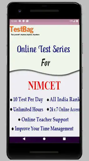 Play NIMCET Online Test App  and enjoy NIMCET Online Test App with UptoPlay