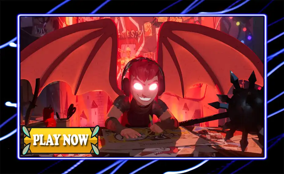 Play Nimona Runner - Adventure Game as an online game Nimona Runner - Adventure Game with UptoPlay