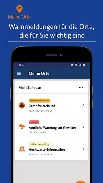 Play NINA - Die Warn-App des BBK  and enjoy NINA - Die Warn-App des BBK with UptoPlay