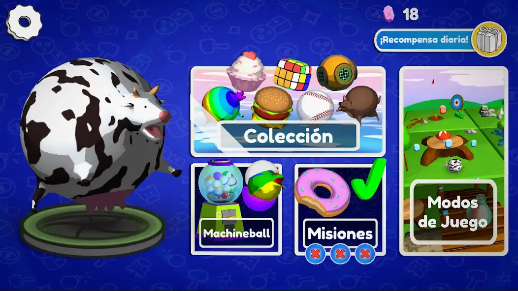 Play Nineroll: The Machineball as an online game Nineroll: The Machineball with UptoPlay