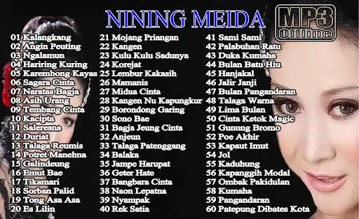Play Nining Meida MP3 Offline  and enjoy Nining Meida MP3 Offline with UptoPlay