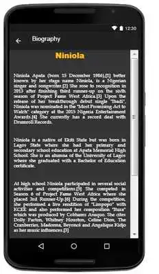 Play Niniola Lyrics Music