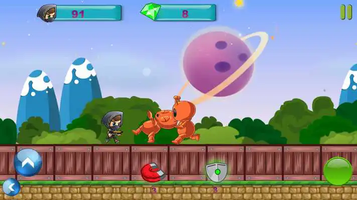 Play Ninja Alien Invasion