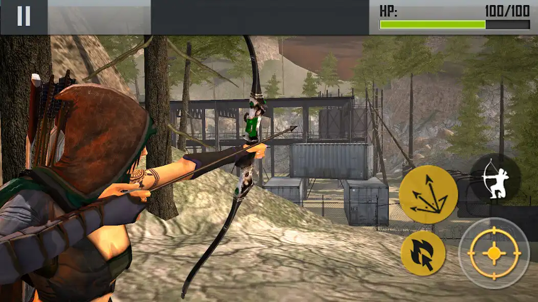 Play Ninja Archer Assassin Shooter as an online game Ninja Archer Assassin Shooter with UptoPlay