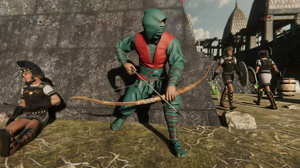 Play Ninja assassins Fighter as an online game Ninja assassins Fighter with UptoPlay