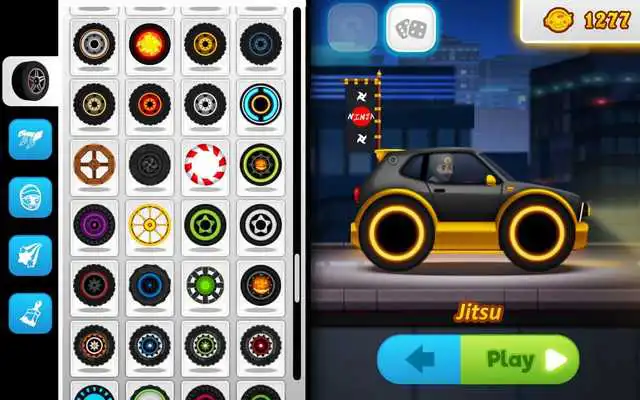 Play Ninja City Tokyo Drift: Clumsy Ninja Chasing Cars