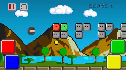 Play Ninja Colors as an online game Ninja Colors with UptoPlay