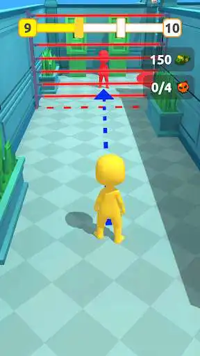 Play Ninja - Easy Dash as an online game Ninja - Easy Dash with UptoPlay