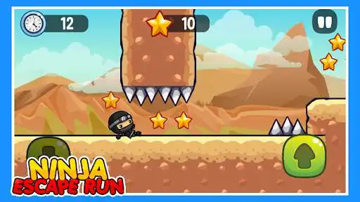 Play Ninja Escape Run as an online game Ninja Escape Run with UptoPlay