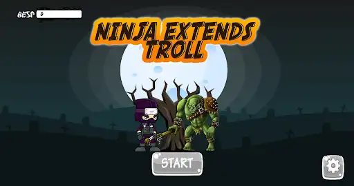 Play Ninja Extends Troll - The Ninja Game  and enjoy Ninja Extends Troll - The Ninja Game with UptoPlay