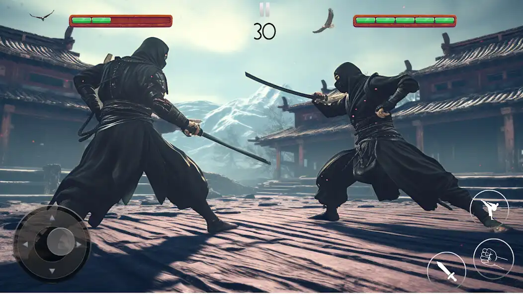 Play Ninja Fight Game 2023 as an online game Ninja Fight Game 2023 with UptoPlay