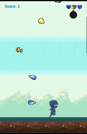 Play NinjaFlag as an online game NinjaFlag with UptoPlay