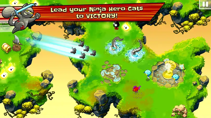 Play Ninja Hero Cats  and enjoy Ninja Hero Cats with UptoPlay