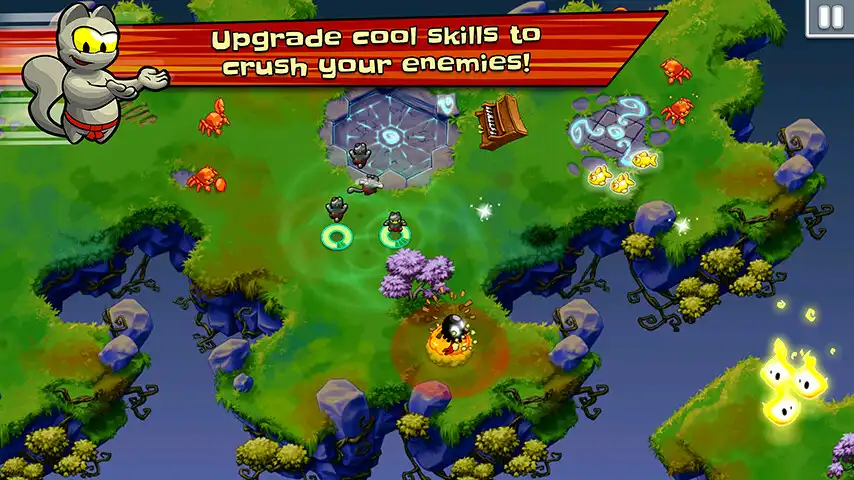 Play Ninja Hero Cats as an online game Ninja Hero Cats with UptoPlay