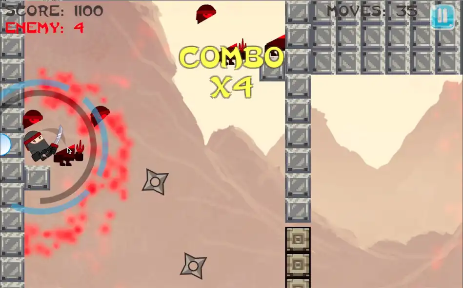 Play Ninja Hero as an online game Ninja Hero with UptoPlay