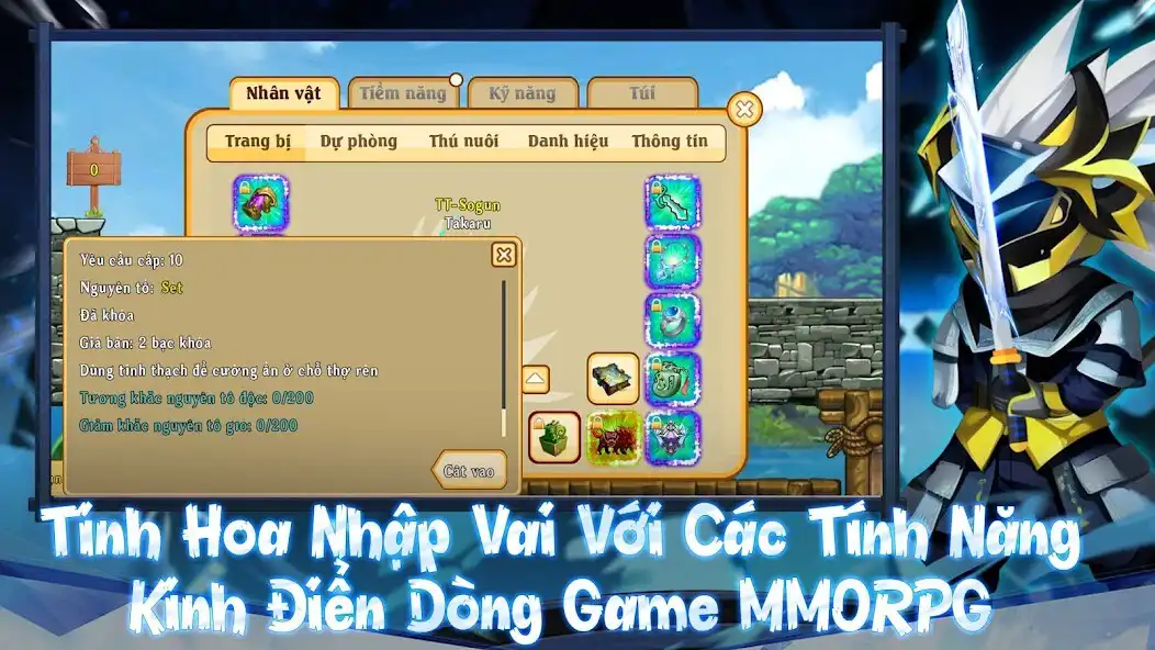 Play Ninja Huyền Thoại - Origin as an online game Ninja Huyền Thoại - Origin with UptoPlay