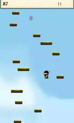 Play Ninja Jumper as an online game Ninja Jumper with UptoPlay