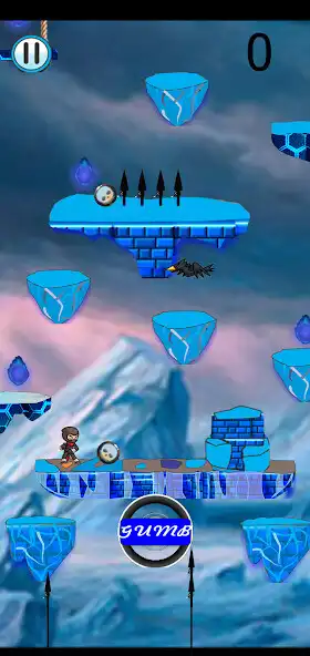 Play Ninja jumpman as an online game Ninja jumpman with UptoPlay