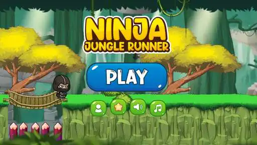 Play Ninja Jungle Runner  and enjoy Ninja Jungle Runner with UptoPlay