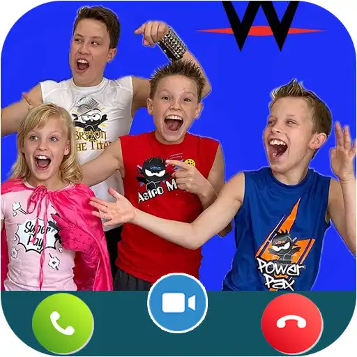 Play ninja kidz tv Call  Video APK