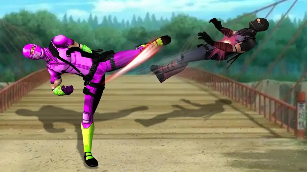 Play Ninja Kung Fu Fighting Champion as an online game Ninja Kung Fu Fighting Champion with UptoPlay